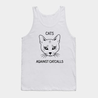 Cats Against Catcalls Tank Top